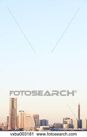View of Yokohama, Kanagawa Prefecture, Japan View Large Photo Image Stock Image - View of Yokohama, Kanagawa Prefecture, Japan. Fotosearch