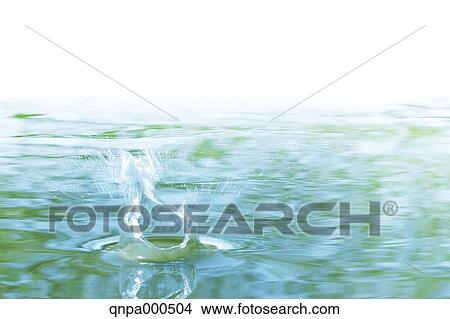 Picture - Water splash. Fotosearch