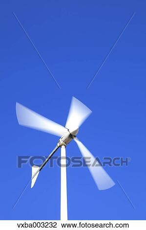 Wind turbine and sky View Large Photo Image Stock Image - Wind turbine and sky. Fotosearch