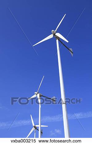 Wind turbines and sky View Large Photo Image Stock Photography - Wind turbines and sky. Fotosearch