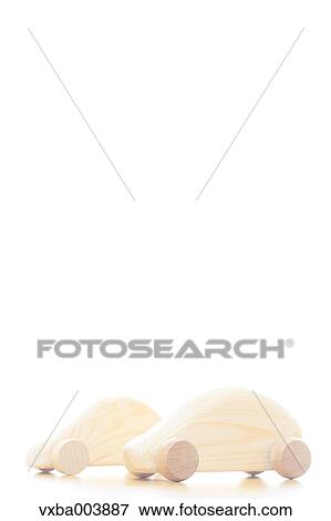 Stock Photo - Wooden cars. Fotosearch