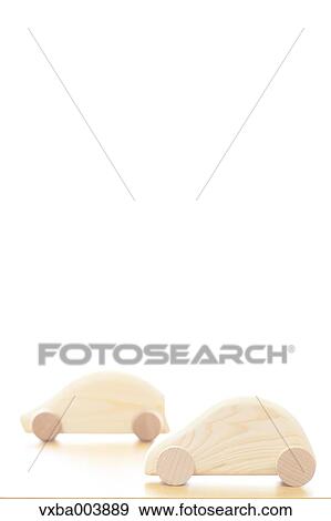 Stock Photo - Wooden cars. Fotosearch
