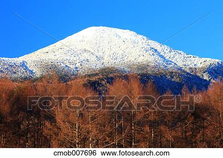 Stock Photograph - Yamanashi Prefecture, Japan. Fotosearch