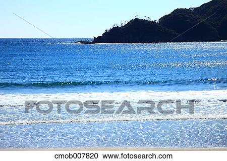 Yumigahama Beach, Shizuoka Prefecture, Japan View Large Photo Image Stock Image - Yumigahama Beach, Shizuoka Prefecture, Japan. Fotosearch