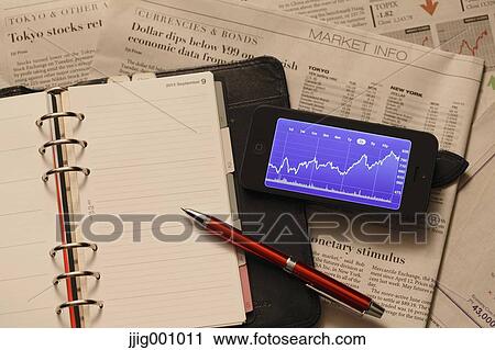 Stock Image - Chaotic office desk. Fotosearch