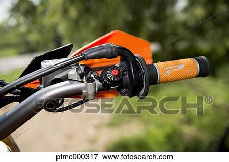 Close up of Parts of Motocross Bike View Large Photo Image Stock Photo - Close up of Parts of Motocross Bike. Fotosearch