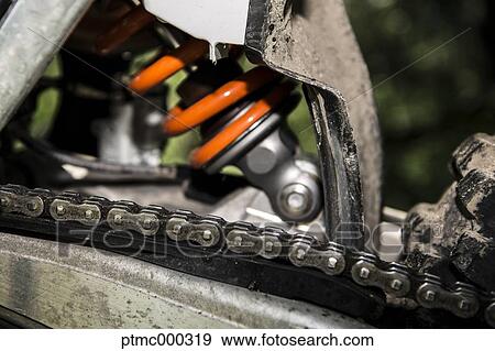 Close up of Parts of Motocross Bike View Large Photo Image Stock Photo - Close up of Parts of Motocross Bike. Fotosearch