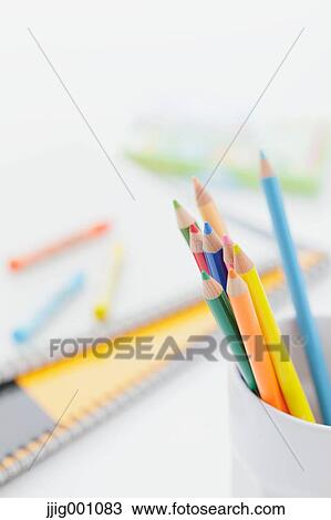 Colored pencils View Large Photo Image Stock Image - Colored pencils. Fotosearch