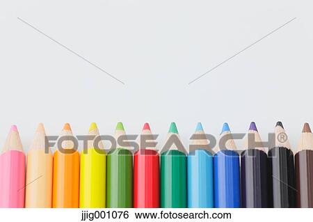 Colored pencils View Large Photo Image Stock Photograph - Colored pencils. Fotosearch