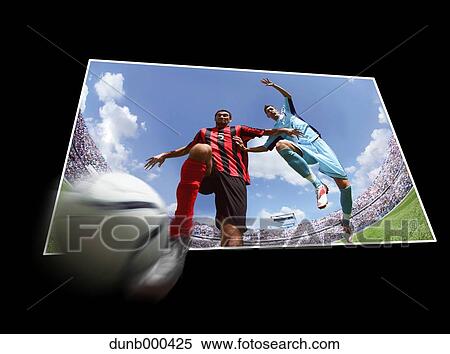 Football players running with ball View Large Photo Image Stock Photography - Football players running with ball. Fotosearch