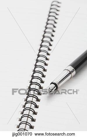 Fountain pen and notebook View Large Photo Image Stock Image - Fountain pen and notebook . Fotosearch
