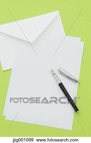 Fountain pen and Stationery View Large Photo Image Stock Photo - Fountain pen and Stationery . Fotosearch