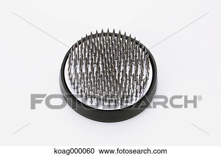 Stock Image - Japanese pin holder. Fotosearch