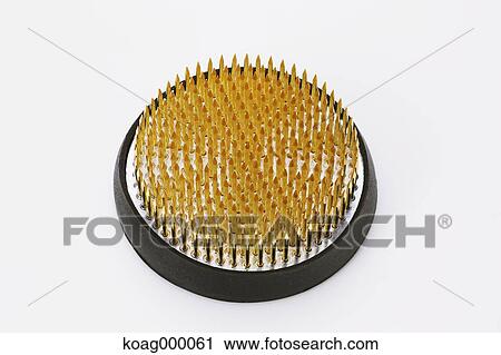 Stock Image - Japanese pin holder. Fotosearch