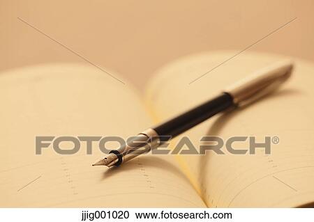 Notebook and fountain pen View Large Photo Image Stock Image - Notebook and fountain pen . Fotosearch