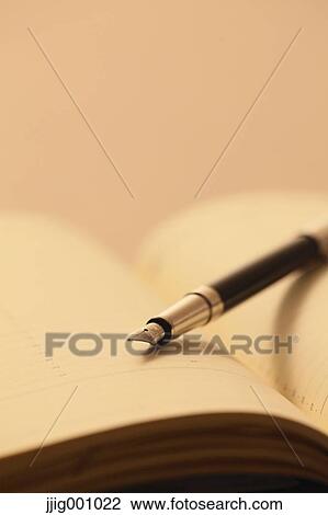 Notebook and fountain pen View Large Photo Image Stock Image - Notebook and fountain pen . Fotosearch