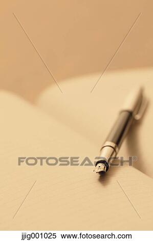 Notebook and fountain pen View Large Photo Image Stock Photography - Notebook and fountain pen . Fotosearch