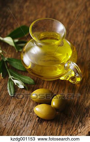 Olive oil and olives View Large Photo Image Stock Image - Olive oil and olives. Fotosearch