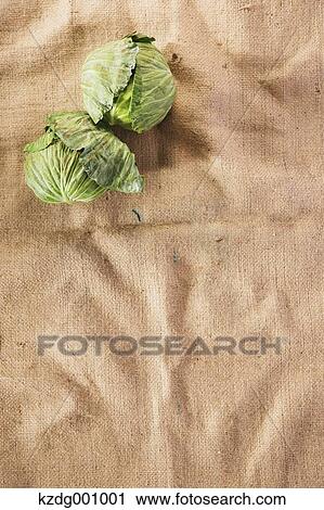Stock Image - Organic cabbage . Fotosearch