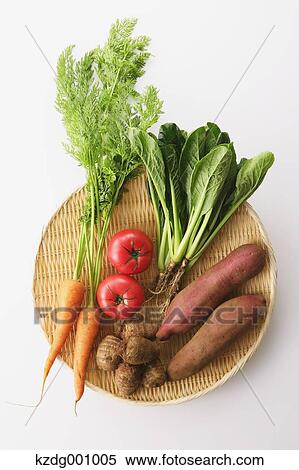 Stock Photography - Organic vegetables. Fotosearch