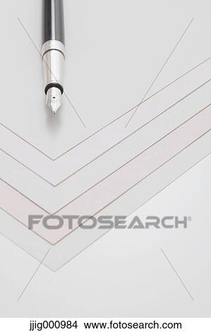 Paper and fountain pen View Large Photo Image Picture - Paper and fountain pen . Fotosearch