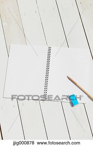 Pencil and notebook View Large Photo Image Stock Photo - Pencil and notebook . Fotosearch