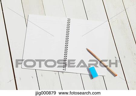 Pencil and notebook View Large Photo Image Stock Photo - Pencil and notebook . Fotosearch