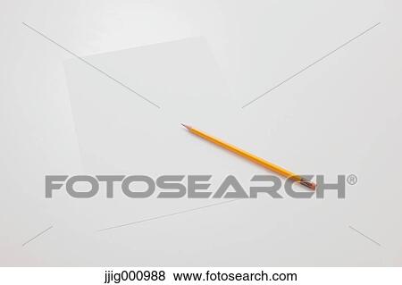 Pencil and paper View Large Photo Image Stock Photo - Pencil and paper . Fotosearch