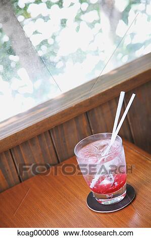 Stock Photo - Raspberry soda . Fotosearch