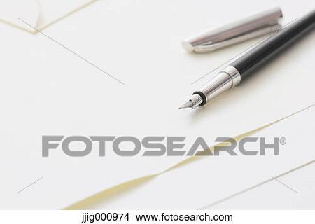 Stationery and fountain pen View Large Photo Image Picture - Stationery and fountain pen . Fotosearch