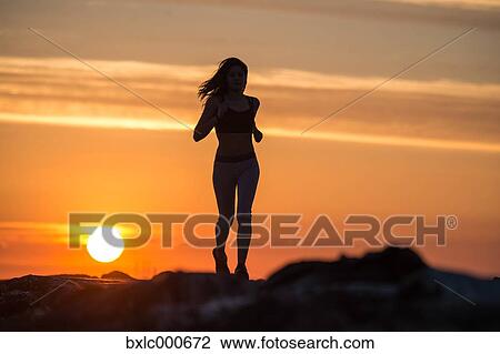 Young Girl Running On A Pier View Large Photo Image Stock Image - Young Girl Running On A Pier. Fotosearch