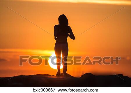 Young Girl Running On A Pier View Large Photo Image Stock Photo - Young Girl Running On A Pier. Fotosearch