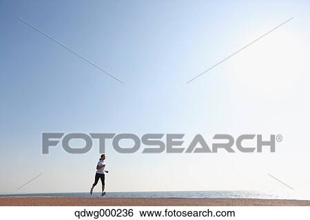 Young Japanese girl jogging View Large Photo Image Stock Photograph - Young Japanese girl jogging. Fotosearch