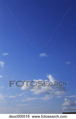 Blue sky with clouds View Large Photo Image Stock Photograph - Blue sky with clouds. Fotosearch