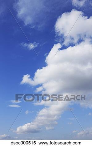 Stock Photography - Blue sky with clouds. Fotosearch