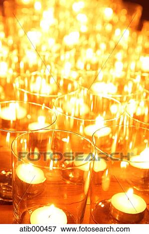 Stock Photo - Candles. Fotosearch