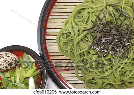 Cold Soba noodles View Large Photo Image Stock Photography - Cold Soba noodles. Fotosearch