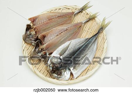 Stock Image - Dried Mackerel. Fotosearch