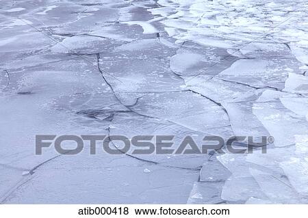Frozen lake surface View Large Photo Image Stock Photo - Frozen lake surface. Fotosearch