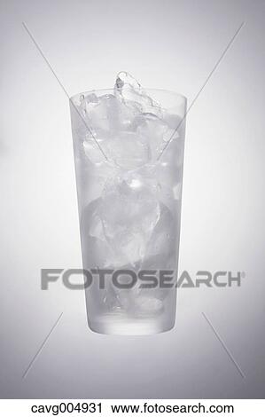 Glass of icy water View Large Photo Image Stock Image - Glass of icy water. Fotosearch