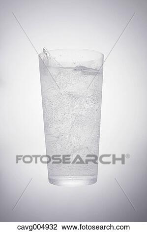 Glass of icy water View Large Photo Image Stock Image - Glass of icy water. Fotosearch
