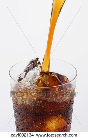Picture - Ice coffee. Fotosearch