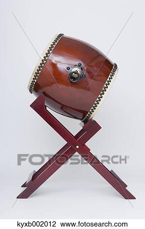 Japanese Taiko Drum View Large Photo Image Stock Image - Japanese Taiko Drum. Fotosearch