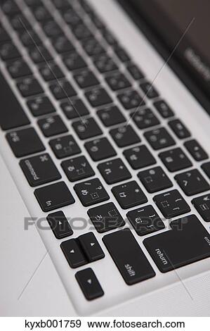 Stock Photo - Laptop keyboard. Fotosearch
