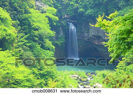 Stock Image - Oita Prefecture, Japan. Fotosearch