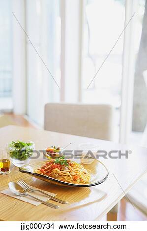 Picture - Pasta dish. Fotosearch
