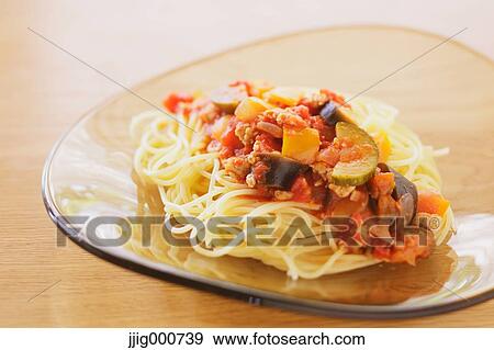 Stock Photo - Pasta dish. Fotosearch