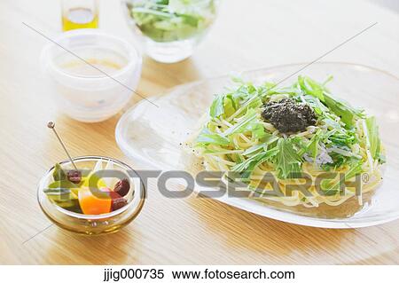 Stock Photography - Pasta dish. Fotosearch