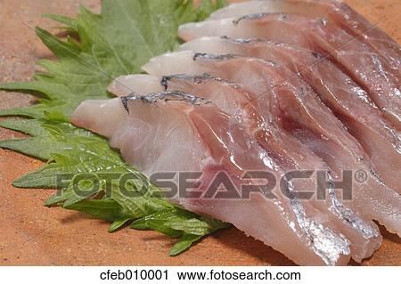 Stock Image - Raw fish. Fotosearch