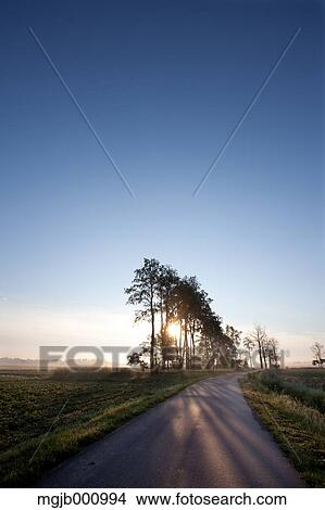 Road in the countryside View Large Photo Image Picture - Road in the countryside. Fotosearch